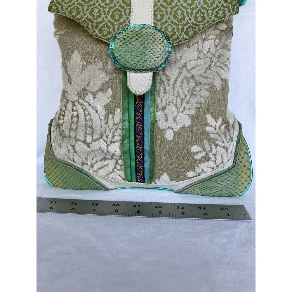 Spencer & Rutherford Vintage Mixed Media Eclectic Purse Bag